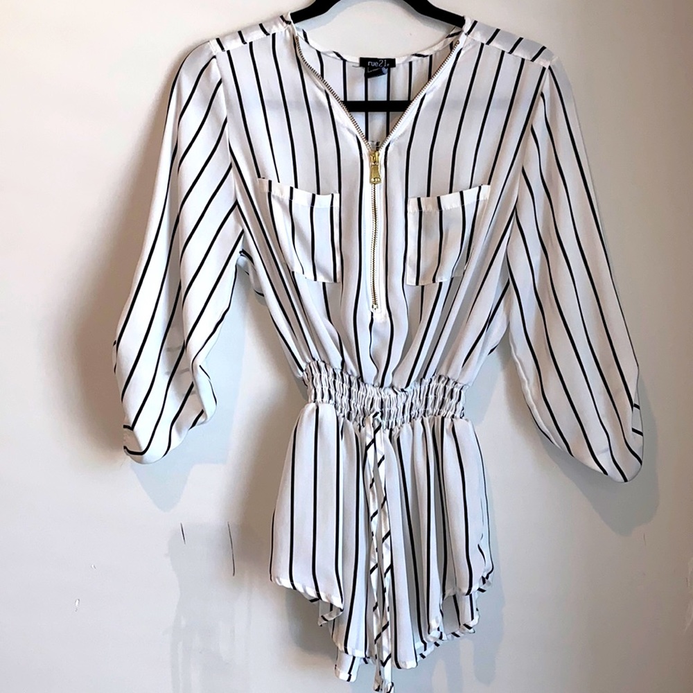 Rue21 striped blouse